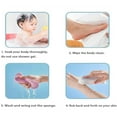 thumbnail image 6 of 2026 New Magic Exfoliating Bath Sponge,3D Super Soft Exfoliating Bath Sponge for Body,Skin Friendly and Reusable Shower Sponge for Wash Bathroom Men Women (4PC), 6 of 8