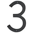 thumbnail image 1 of Montague Metal Products THN-3 10 In. Textured Modern Font Individual House Number 3, 1 of 3