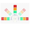 thumbnail image 4 of Foldable Multi-Layer Led Alarm Light Signal Tower Light Machinetool Light 12-24V Bem-X-50-2T-D, 4 of 9