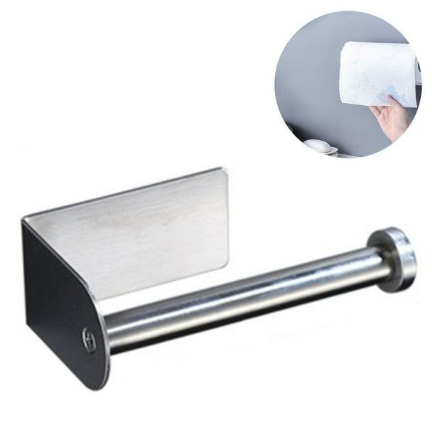 AUPERTO Self Adhesive Toilet Paper Holder Chrome, 3M Toilet Paper