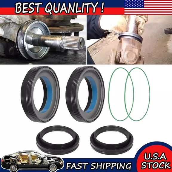 For Ford 1998-2004 F250 F350 Front Axle & Tube Seal Kit, for Dana 50 60