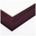 thumbnail image 2 of ArtToFrames 5" x 7" Cherry Stain with Gold Beads Picture Frame, 5x7 inch Red Wood Poster Frame (WOM-4140), 2 of 5