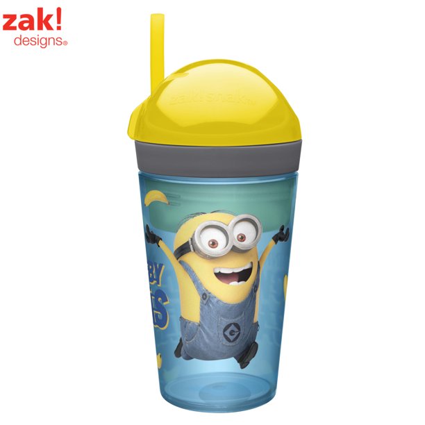 Zak! Designs 10 Ounce Despicable Me Dave The Minion Snack & Drink Cups