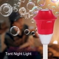 thumbnail image 3 of Street Light Bubble Machine, Bubble Blower Toy Lighting Effect Abrasion Resistant Music Mode Easy Using Plastic  for Garden Blue,Red, 3 of 7