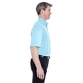 thumbnail image 3 of 8977 UltraClub Men's Whisper Twill Short-Sleeve Plain Dress Shirt, 3 of 3