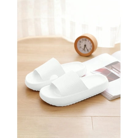 

ASWMXR Women‘s Anti-Slip Soft Sole Thickened Bottom Slippers Indoors Eva Thickened Home Slippers