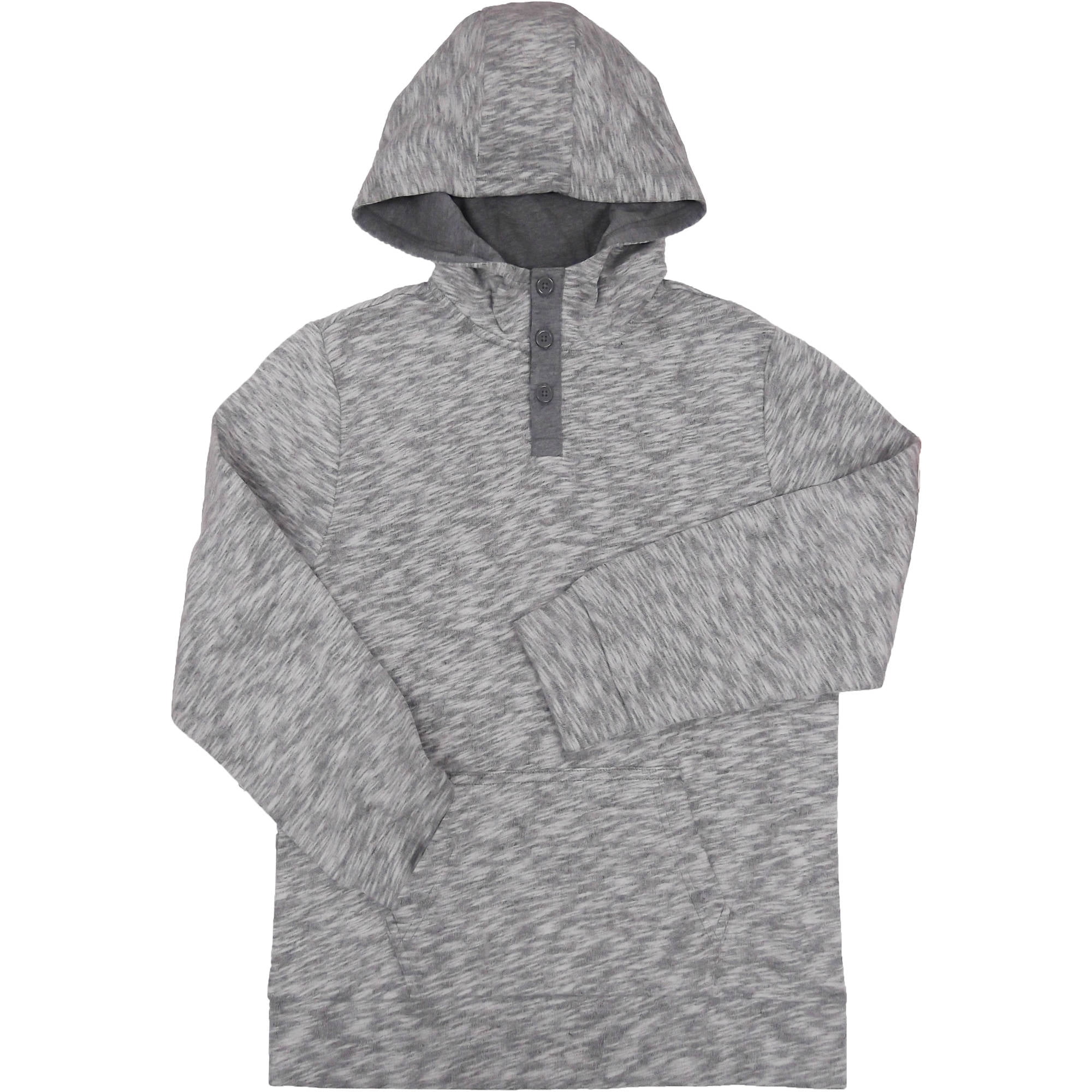 Faded Glory Ls Henley Hoodie