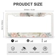 thumbnail image 3 of License Plate Cover A Cute Baby Elephant And Its Mother Licenses Plates Frames Front Licenses Plate Covers Car Tag Frame 2 PCS Elephant Colorful Flowers License Plate Frame Funny Cute, 3 of 6