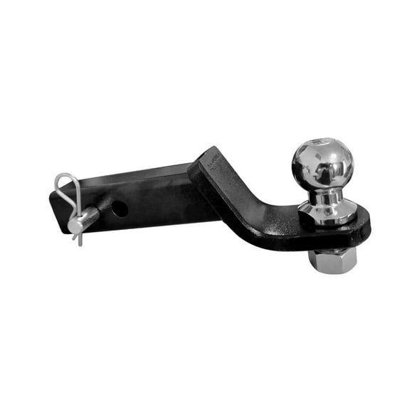 4 Inch Drop Towbar Tow Bar Ball Mount Tongue Hitch Trailer Car RV Boat Parts Accessories ,Heavy-Duty