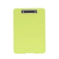thumbnail image 2 of Bxaolu Clipboard with Storage, A4 Clipboards with Pen Holder, Heavy Duty Plastic Storage Clipboard with Low Profile Clip, Clipboards Folder Hold 140 Paper, Writing Clip Board for Office-Yellow, 2 of 7