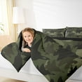 thumbnail image 4 of jejeloiu Military Camouflage Twin Comforter Sets,Retro Airplane Aircraft Bedding Set For Boys Kids Reversible 2 Pieces, 4 of 8