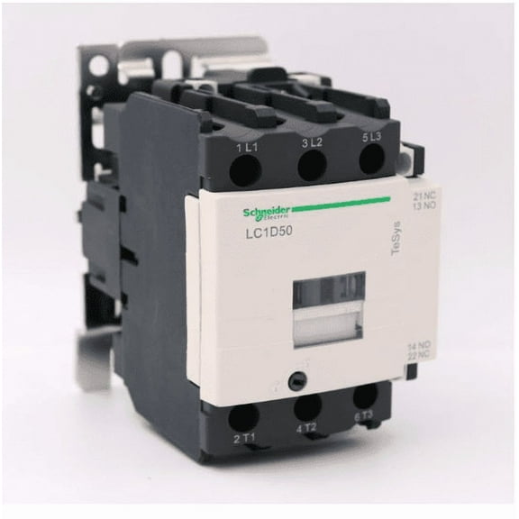 Schneider Contactor with coil available 240V 50/60Hz 50A 3P LC1D50U7