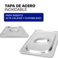 thumbnail image 2 of Tapa para inserto de acero inoxidable Caledonia TACU-COM tamaño cuarto, 2 of 6