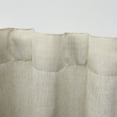thumbnail image 3 of Exclusive Home Marabel Lined Room Darkening Blackout Hidden Tab Top Curtain Panel Pair, 54"x84", Linen White, Set of 2, 3 of 6