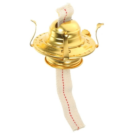 2 Sets Kerosene Lamp Holder Oil Replacement Burner Lantern Golden