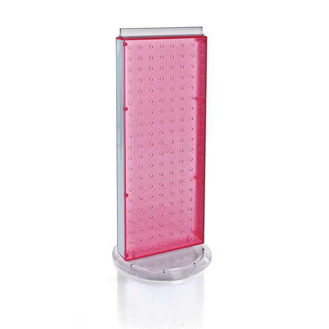 Azar 700508-PNK Unité de Comptoir à Panneau Perforé Rose 8 Pouces L par 20 Pouces H, Rose