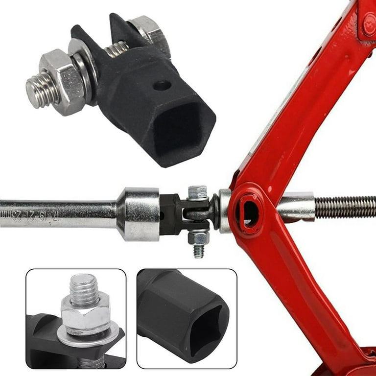 Scissor Jack Adapter 45659 Inch Vanadium Steel Adapter Wrench Tool