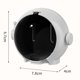 thumbnail image 1 of Astronauta soporte baño sin punzones montado en la pared pareja cepillo de dientes caja de almacenamiento, 1 of 11