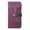 Purple, variant on ShieldFlex Wallet Case for iPhone 11 RFID Blocking 6-Card Holder Soft PU Leather Magnetic Snap Crossbody Shoulder Strap Zipper Pocket Phone Case,Black