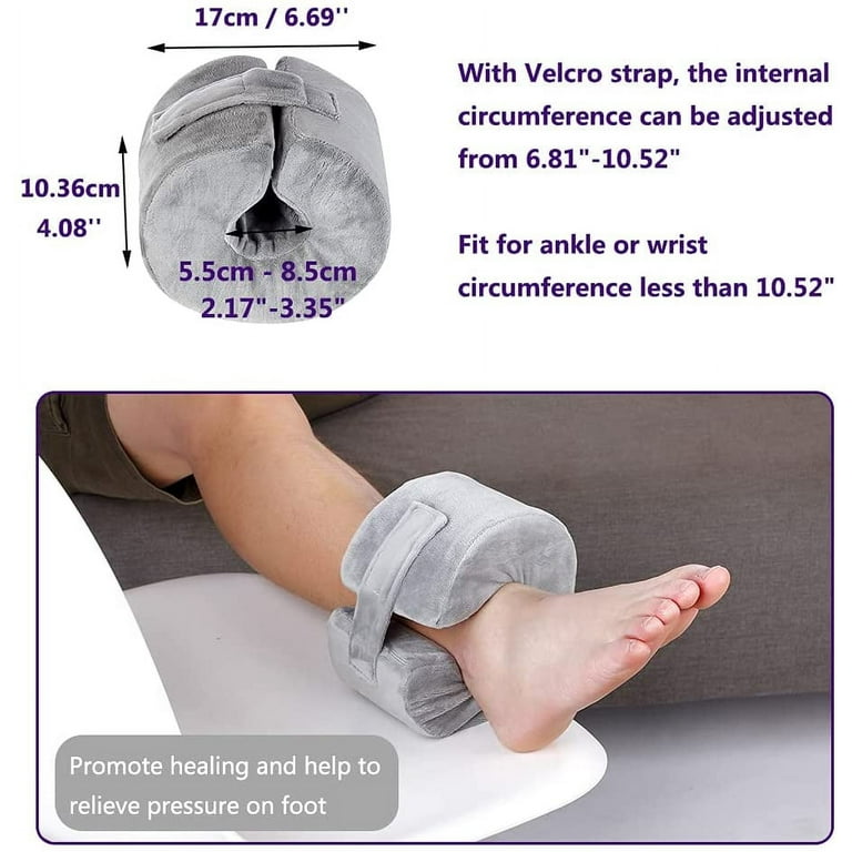 Leg Elevation Pillow Wedge Knee Foam for Sleeping Ankle Post Surgery Foot  Leg Rest Pillows Knee Support Cushion Medical Pillow Leg Elevator Bed