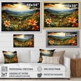 thumbnail image 4 of Designart "Lush Rainforest Blooms" Flower Floater Framed Wall Art Prints, 4 of 5