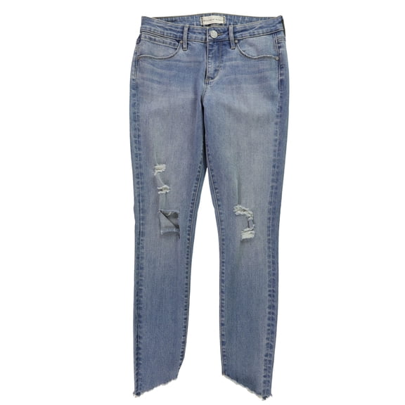 Articles of Society Womens Distressed Skinny Fit Jeans, Blue, 26