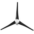 thumbnail image 3 of Mini Molino De Viento Intermitente, Pequeño Generador De Viento De 1600 W, Cabañas Caseras Para Terrazas Que Cargan Barcos ANGGREK Negro 12V, 3 of 8
