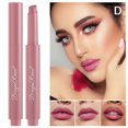 thumbnail image 1 of Nude Matte Lipstick Natural Velvet Moisture Smooth Crayon Lip Stain Make B7S4, 1 of 7