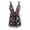 Black, variant on Alun Women's Sequin Dresses Fashion Sparkly Floral Summer Backless Deep V-Neck Low-Cut Shiny Spaghetti Strap Mini Dress for Party Clubwear 2026 Orange L