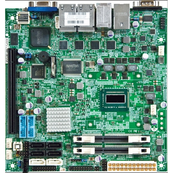 Supermicro X9SPV-LN4F-3QE Motherboard Mini ITX DDR3 1600 NA Motherboards (MBD-X9SPV-LN4F-3QE-O)