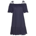 thumbnail image 4 of LASCANA Women's Flounce Hem Dress Ruffle Trim, 4 of 5