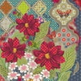 thumbnail image 2 of HUE and MI and Sangita 26x26 White Modern Wood Framed Museum Art Print Titled - Floral 4, 2 of 4