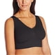 thumbnail image 3 of Sujetador sin costuras Wireless Hacer subir Lingerie Plus Size Yoga Sport Underwear, Negro, 4XL Speravity AP002554-10, 3 of 6