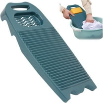 Non-Slip Laundry Washing Board, Durable Household Washboard, Plastic Hand Wash Board, Manual Wash Clothes Laundry Pad, Scrubbing Board for Household, 1 Pcs, 17.72x7.87"