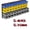 Blue+Yellow+Gray, variant on 45 Pcs Wall Mounted Storage Bins with 3 Peg Boards Set, Garage Organizer Storage Shelf Unit