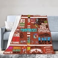 thumbnail image 3 of Football Blanket - Football Blankets Football Gifts for Boys Kids Adult Plush Blanket for Couch Bed Sofa Home Decor 50"X60", 3 of 5