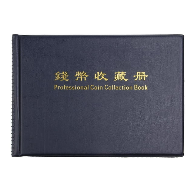 Álbum de Colección de Almacenamiento de 240 Libros para Almacenamiento CUTICAT Album de monedas libro