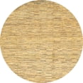 thumbnail image 1 of Ahgly Company Machine Washable Indoor Round Abstract Cinnamon Brown Area Rugs, 8' Round, 1 of 7