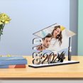 thumbnail image 2 of Mobutofu Graduation Frame Sign White Photo Frame Desk Placement 1 Piece, 2 of 6