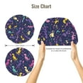 thumbnail image 5 of Yiaed Colorful Dinosaur Print Satin Bonnet Silk Bonnet Hair Bonnet for Sleeping Hair Bonnets, 5 of 6