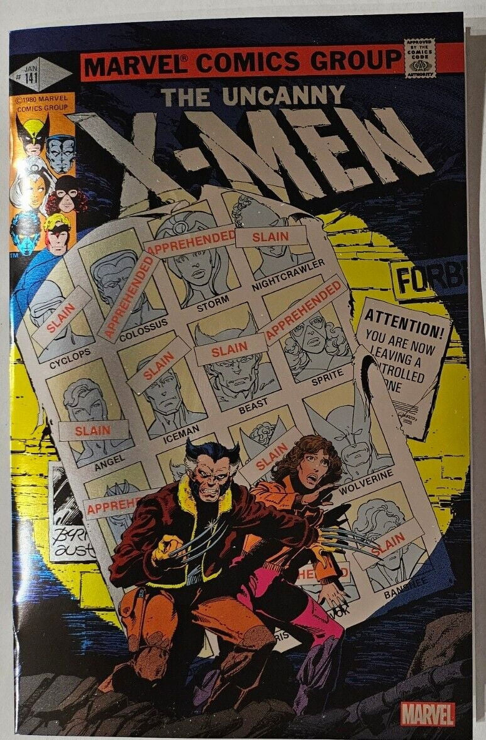 X-MEN 141 FACSIMILE 2023 FOIL EDITION NM MARVEL COMICS REPRINT