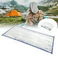 thumbnail image 1 of Couverture de Survie, 4 Types Pliable Ultra Imperméable Léger Sac Thermique d'Urgence pour Camping Randonnée Sac à Dos Extérieur Tremblements de Terre Auto-Conduite, 1 of 8