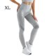 thumbnail image 1 of Sonducket Leggings de yoga de cintura alta elásticos estampados a rayas para mujer Prendas para la parte inferior del cuerpo Gris XL Sonducket AP002217-04, 1 of 6