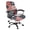 USA Flag Patchwork, variant on POLERO Bald Eagle American Flag All-in-One Office Computer Chair Seat Covers, Anti Corrosion Brushed Elastic Fabric Computer Office Chair Cover for Work Nook