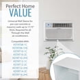 thumbnail image 7 of Keystone New 26 In Through-the-Wall Air Conditioner Wall Sleeve, White, 7 of 7