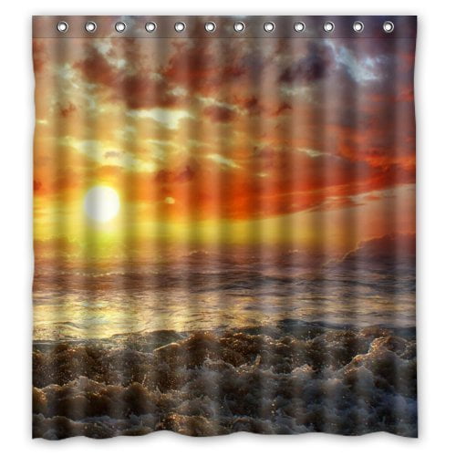 ABPHQTO The Sea Life Cortina de ducha Cortina de ducha impermeable 160x180 cm