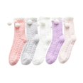 thumbnail image 4 of Dyfzdhu Women Winter Thermal Fuzzy Socks Slipper Socks Women Soft Fuzzy Sleeping Socks Fuzzy Slipper Socks, 4 of 4