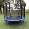 thumbnail image 3 of VONKY Premium Trampoline Mat Round Durable Replacement V-Rings Lasting with Long Black 6 ft 42 rings, 3 of 6