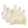 thumbnail image 3 of 3PCS Girls Soft Training Bras Seamless First Bra Girls Sports Bras Teens Adult Girl Training Bras Vest 8-18Y, 3 of 9
