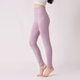 thumbnail image 4 of Bibifish Womens Leggings Slim Fit Leggings Elastic Waist Thermal Leggings Soft Fabric Stretchy Casual Winter Daily Wear Comfortable Leggings, 4 of 4